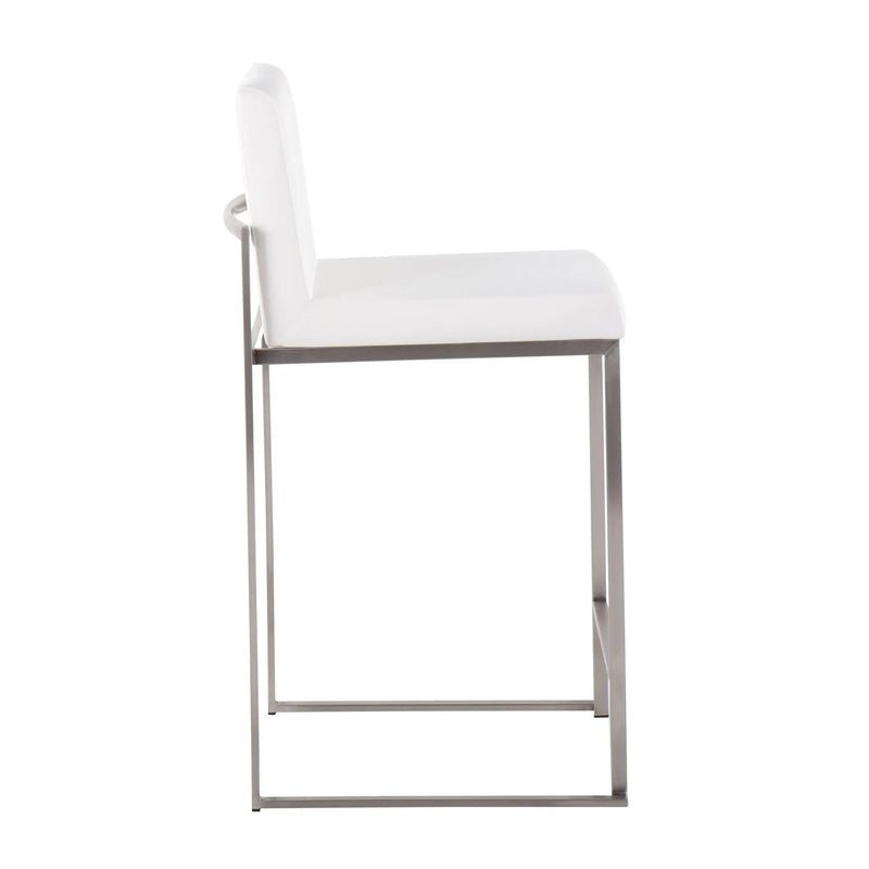 Fuji - Contemporary High Back Counter Stool, Functional Design by HouseOfZazla