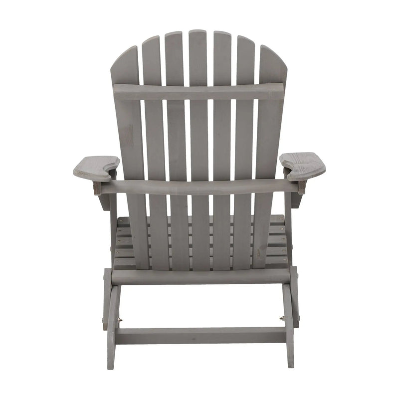 Oversize Outdoor Folding Adirondack Chair, Patio Chair For Garden by HouseOfZazla