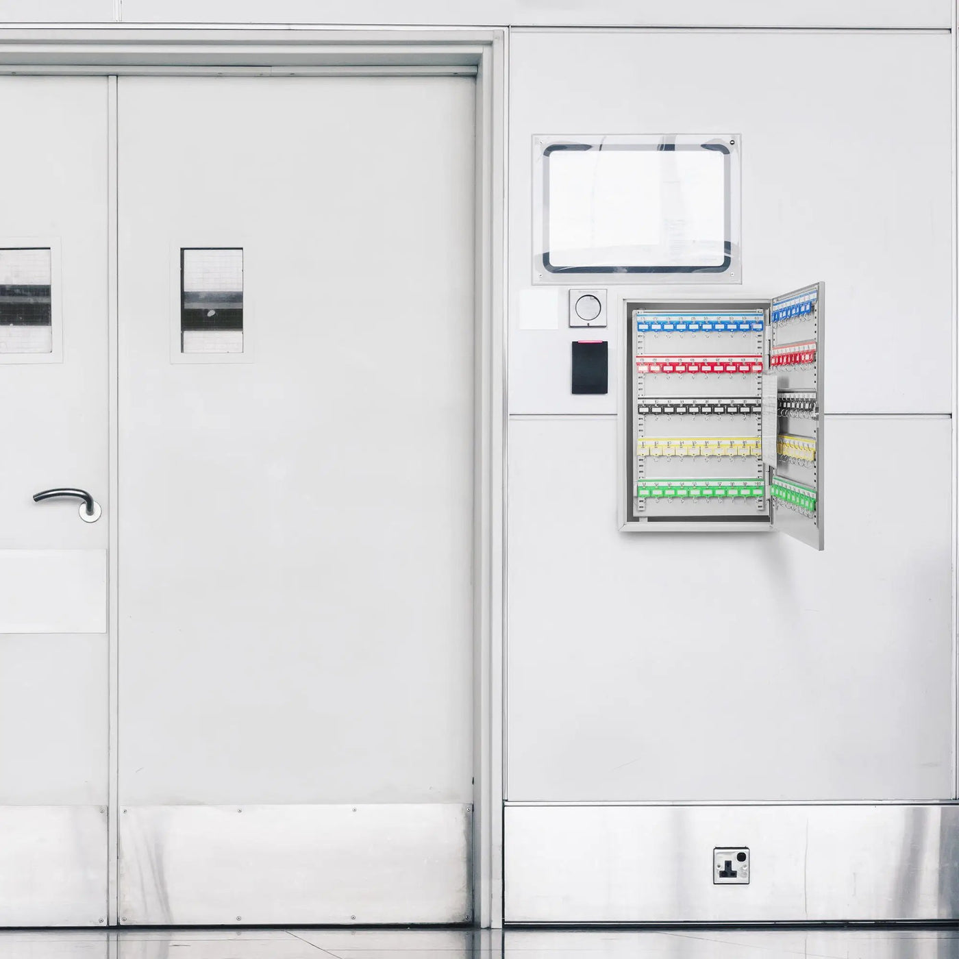 Adjustable Key Cabinet With Lock by Unique Piece Furniture