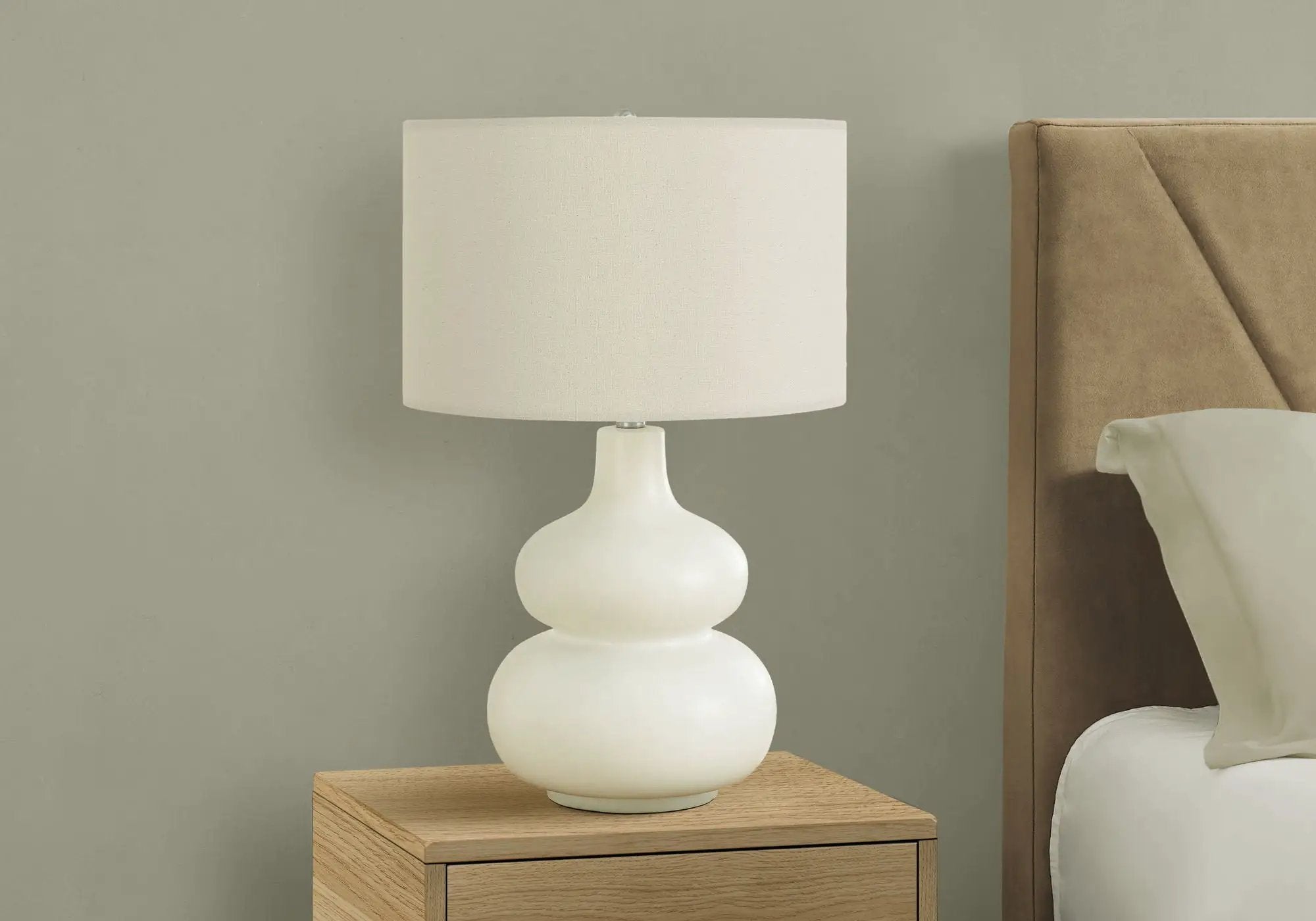 Lighting, Table Lamp, Contemporary - Cream by Unique Piece Furniture