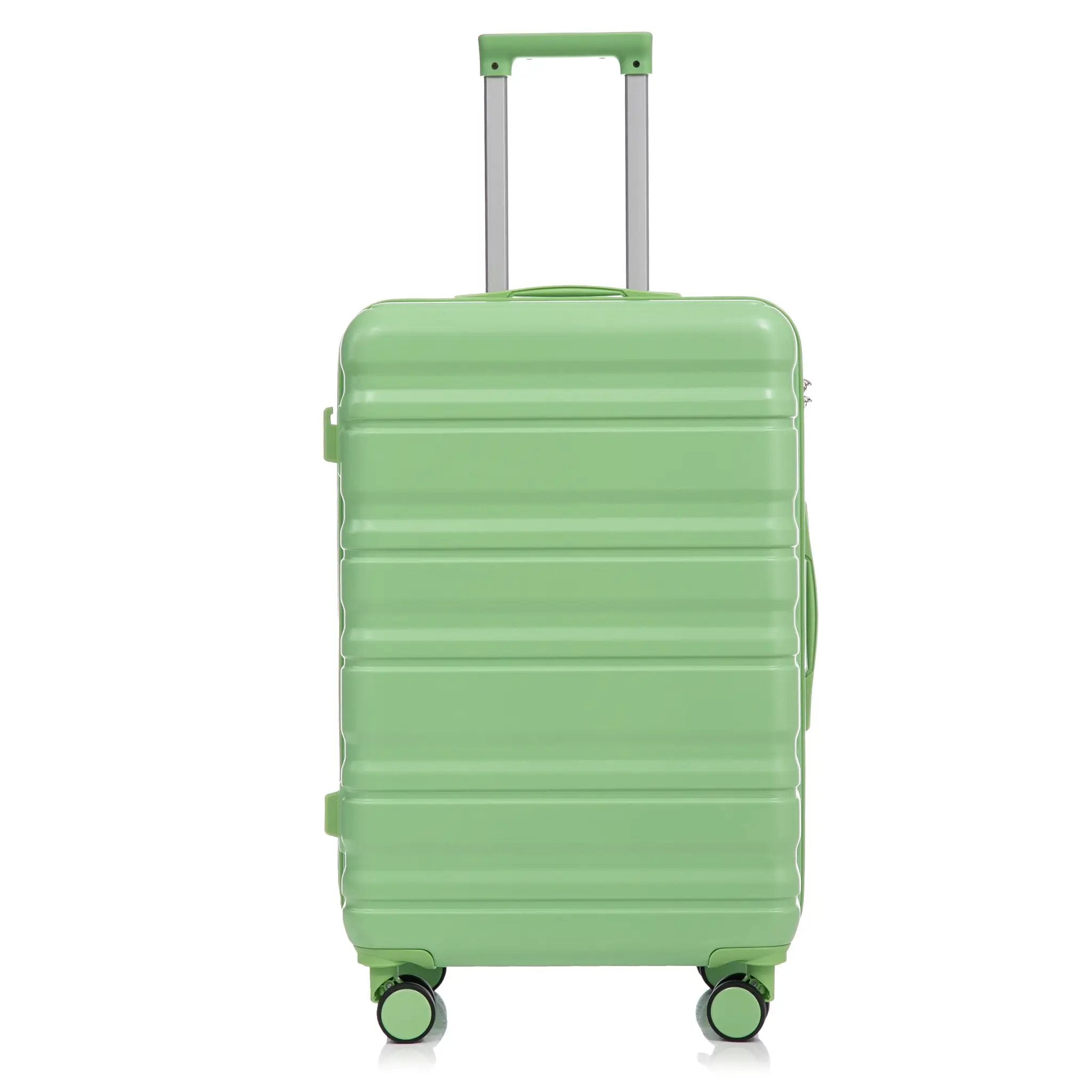 HIFINE Tourist 3-Piece Spinner Wheel Luggage Set in Green by HouseOfZazla