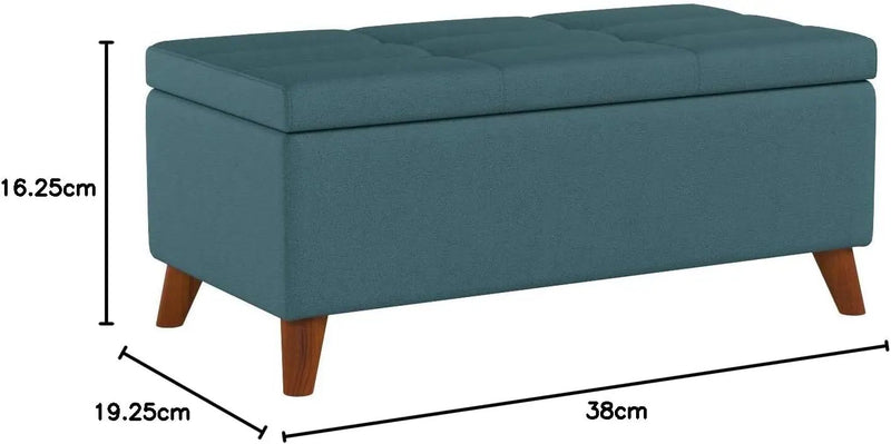 Tufted Ainsley Button Storage Ottoman Bench by HouseOfZazla