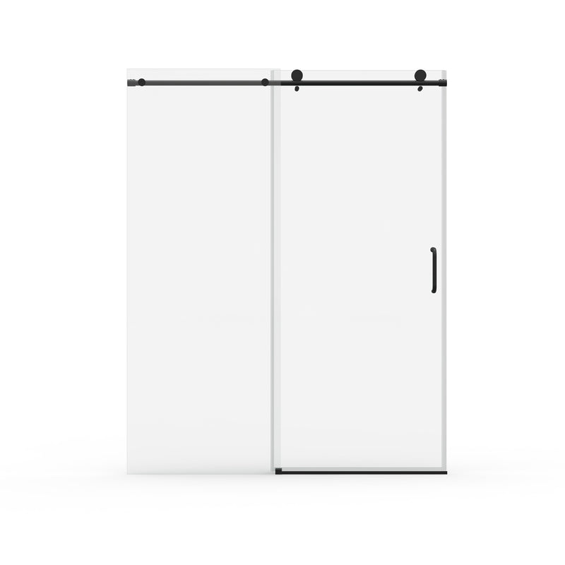 56" - 60" W x 76" H Single Sliding Frameless Shower Door by HouseOfZazla