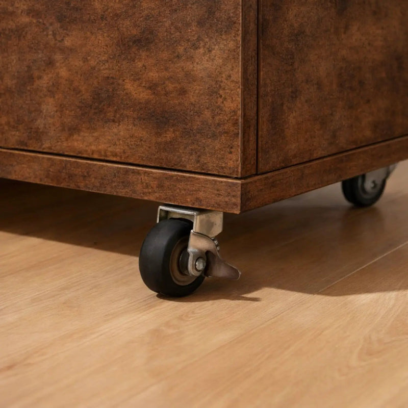 Modern 5 Drawer Dresser With Wheels by Unique Piece Furniture