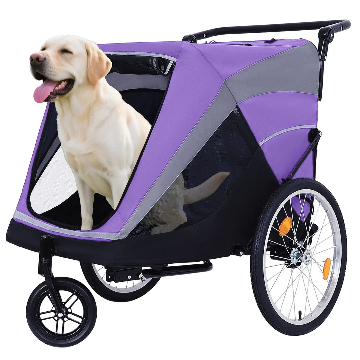 2-in-1 Bike Trailer & Push Cart for Pets by HouseOfZazla