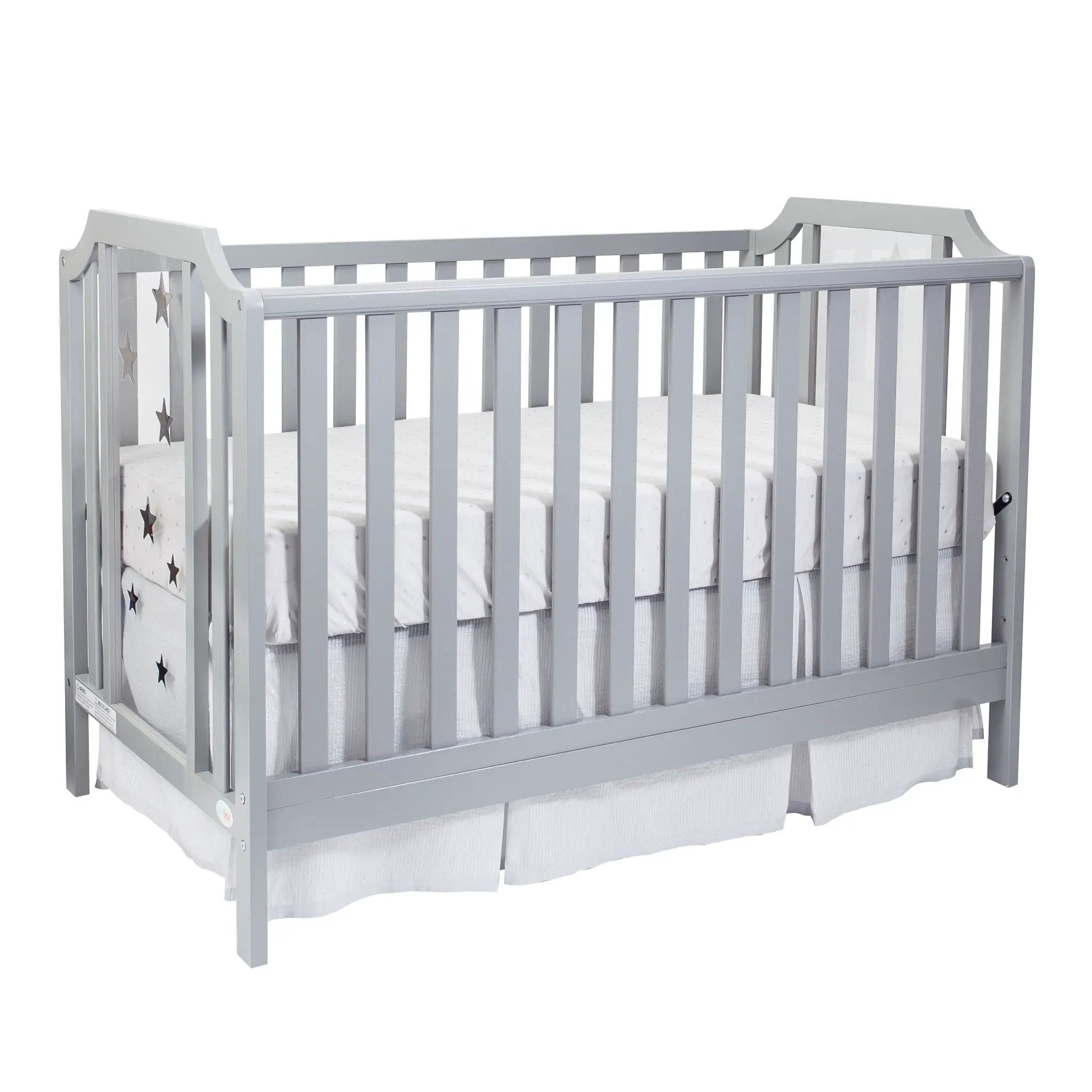 Celeste - 3-in-1 Convertible Island Crib by HouseOfZazla