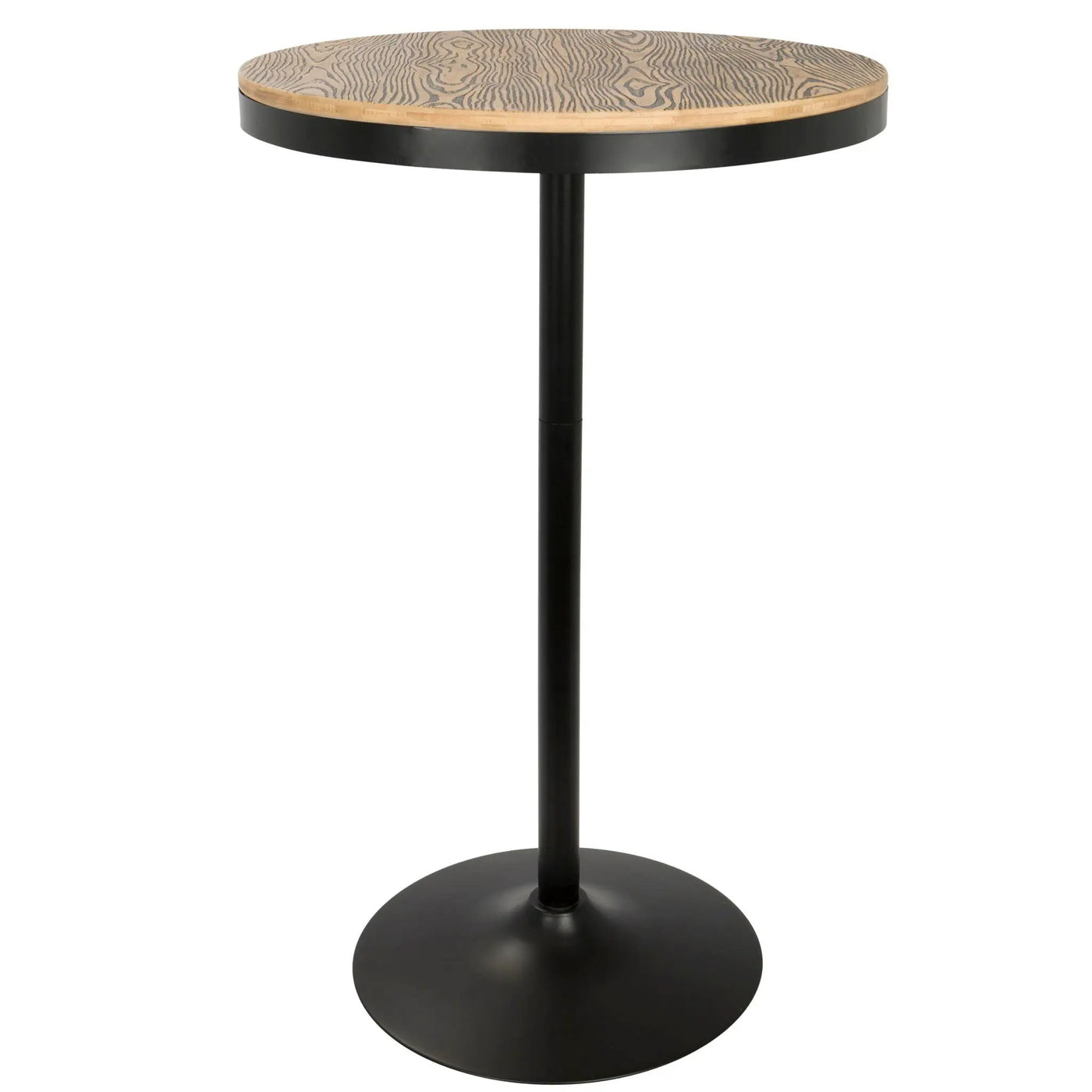 Dakota - Industrial Adjustable Bar Dinette Table by HouseOfZazla