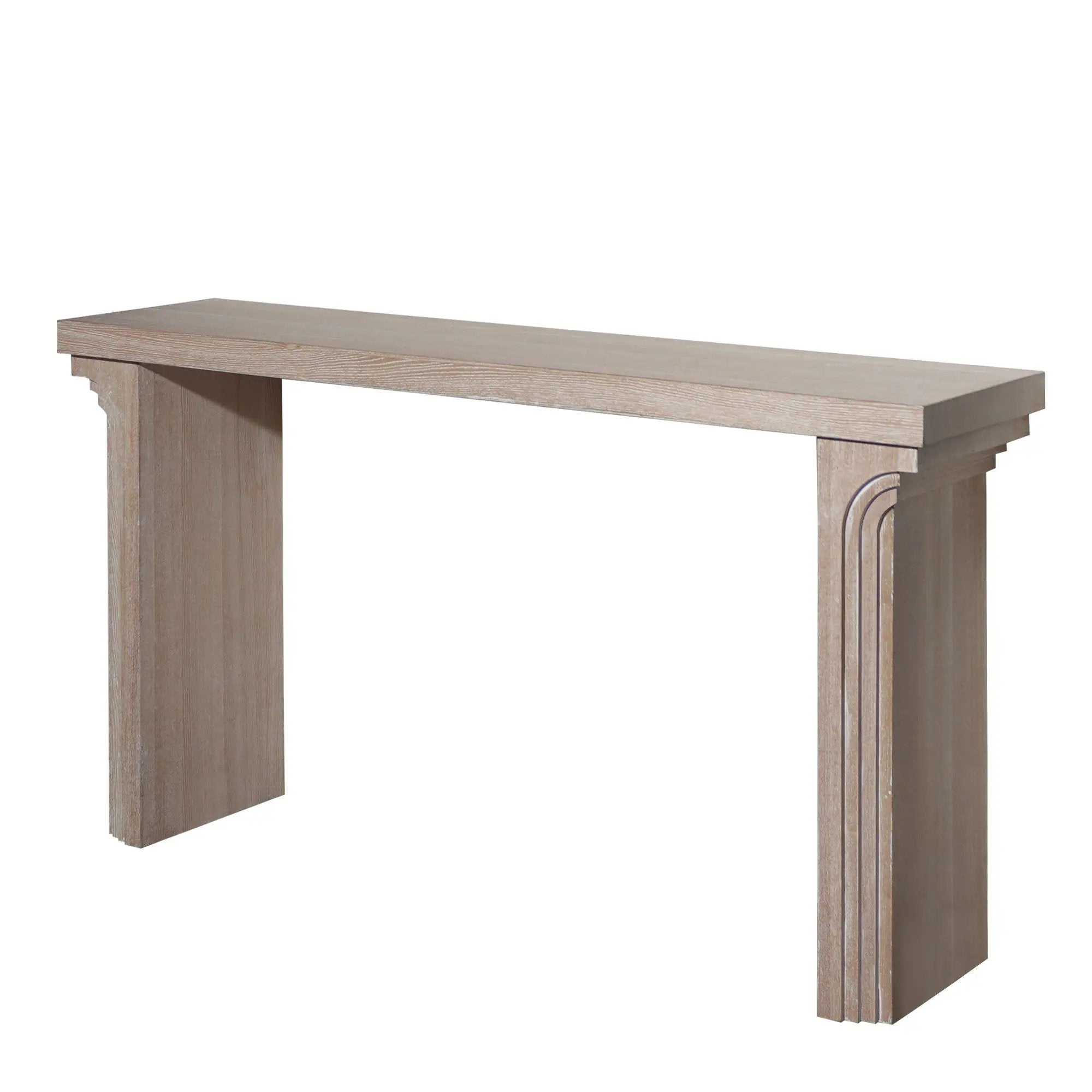 Console Table With Decorative Molding by Unique Piece Furniture