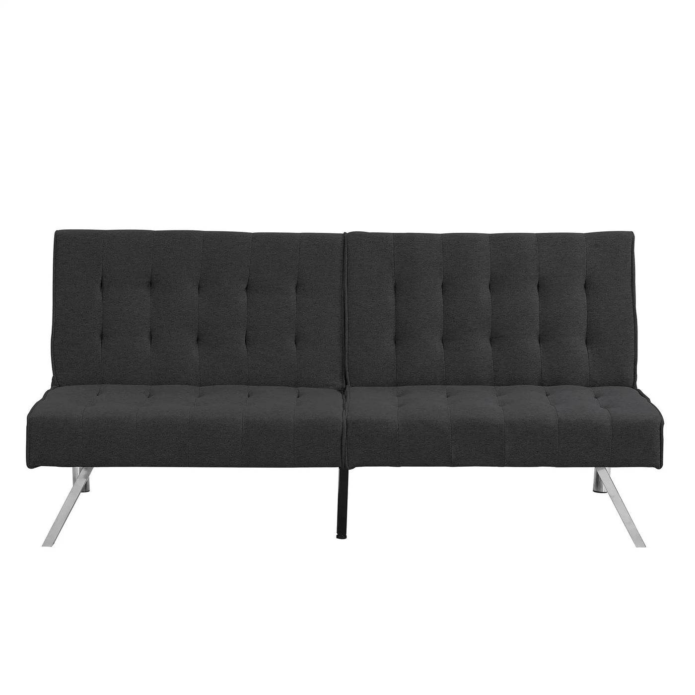 Modern Sofa Bed With Wood Frame And Stainless Legs by HouseOfZazla