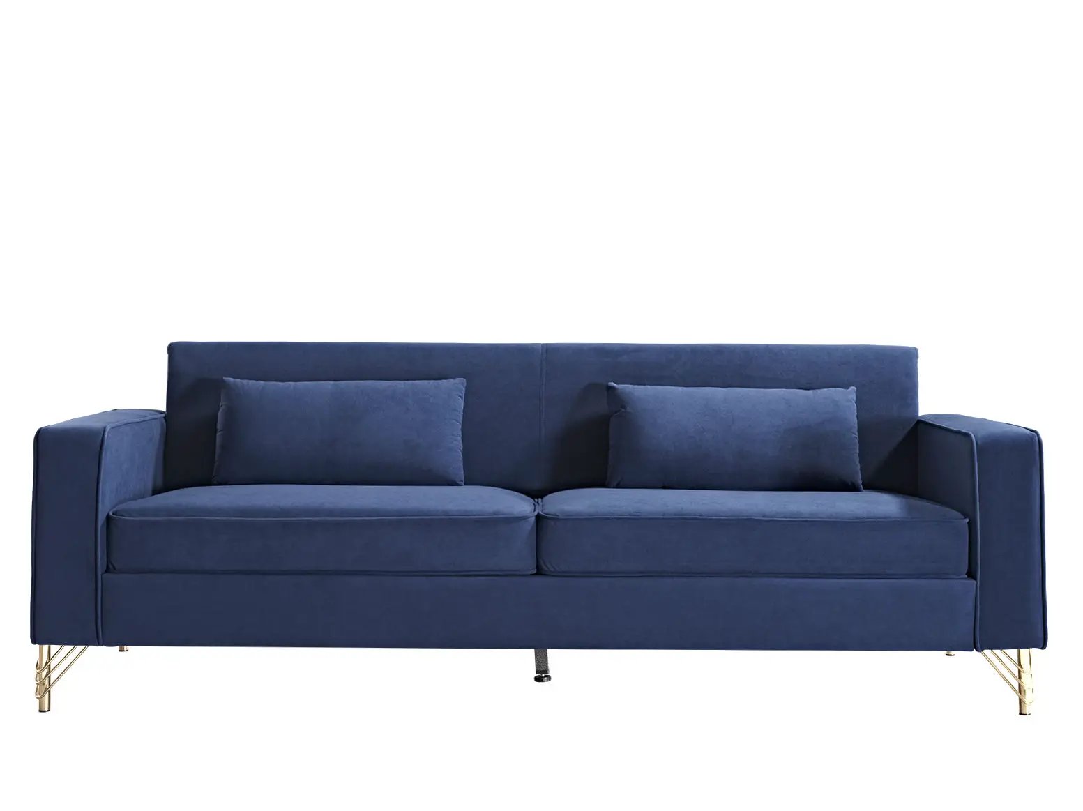 Aesthetic 3 Seater Couch With Classic Modern Appeal And Luxurious Soft Comfort by HouseOfZazla