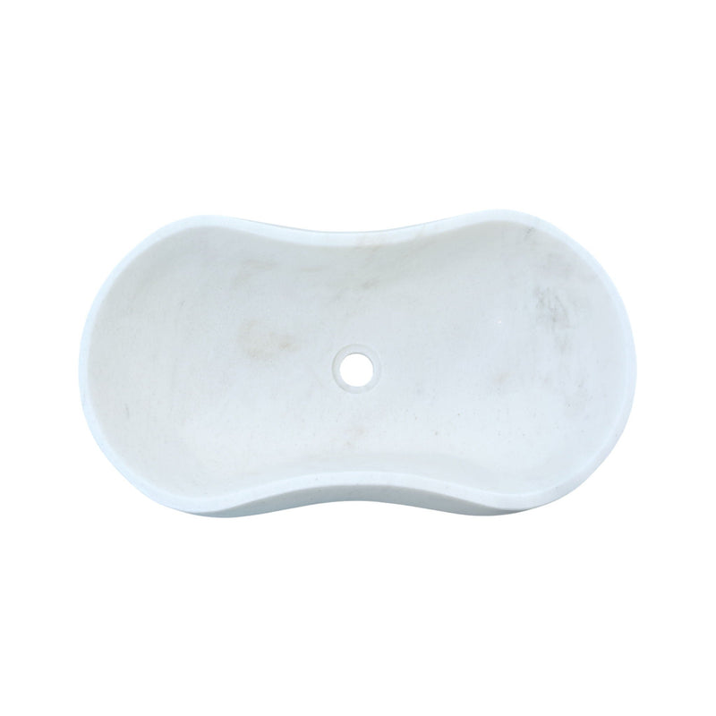 Bathroom Vessel Sink With Wavy Design by HouseOfZazla