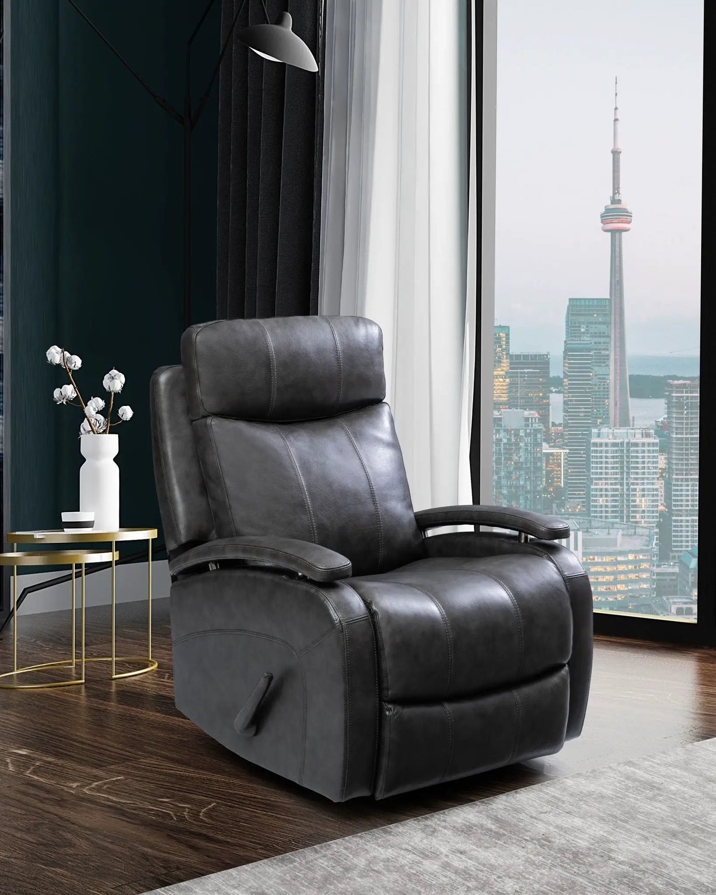 Duffy - Swivel Glider Recliner by Unique Piece Furniture