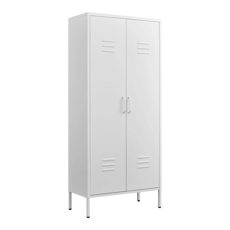 Modern Storage Cabinet With Adjustable Shelves, Magnetic Door Stopper by Unique Piece Furniture