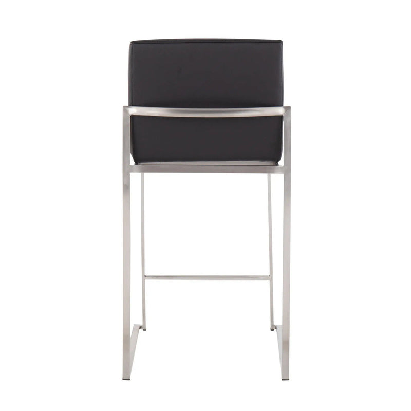 Fuji - Contemporary High Back Counter Stool, Functional Design by HouseOfZazla