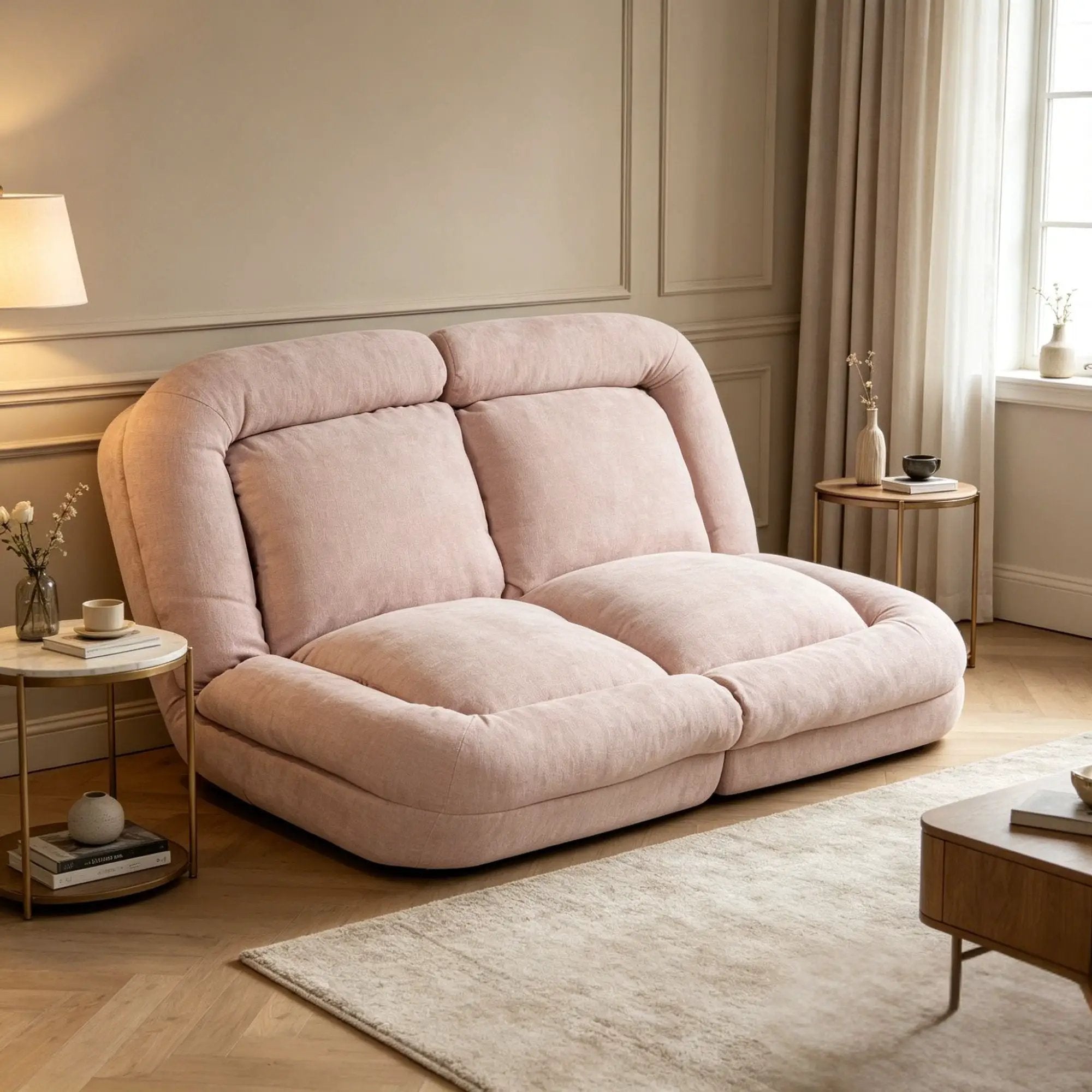 Convertible Fold-Out Double Sofa Bed by HouseOfZazla