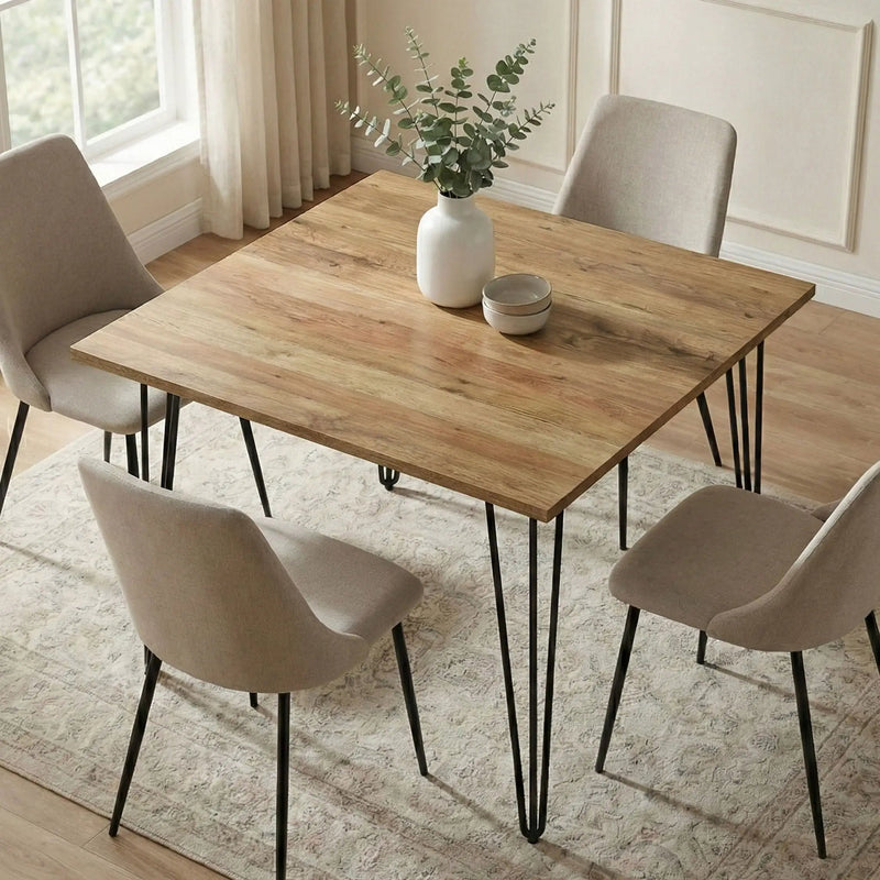 Hunter - Square Tabletop Dining Table by HouseOfZazla