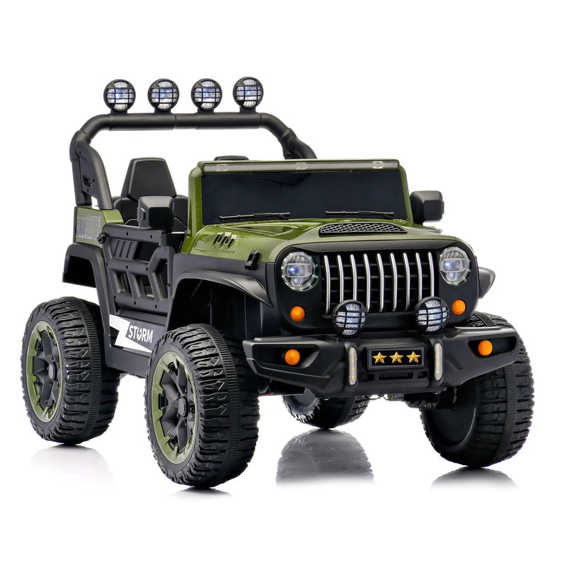 Electric Car With Remote Control, Colorful LED Lights, USB & MP3 by HouseOfZazla