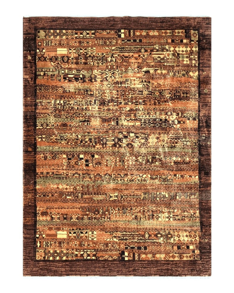 Couristan Rug 8x11 Brown Contemporary Wool Belgium Power Loomed Carpet by Jewel Rugs