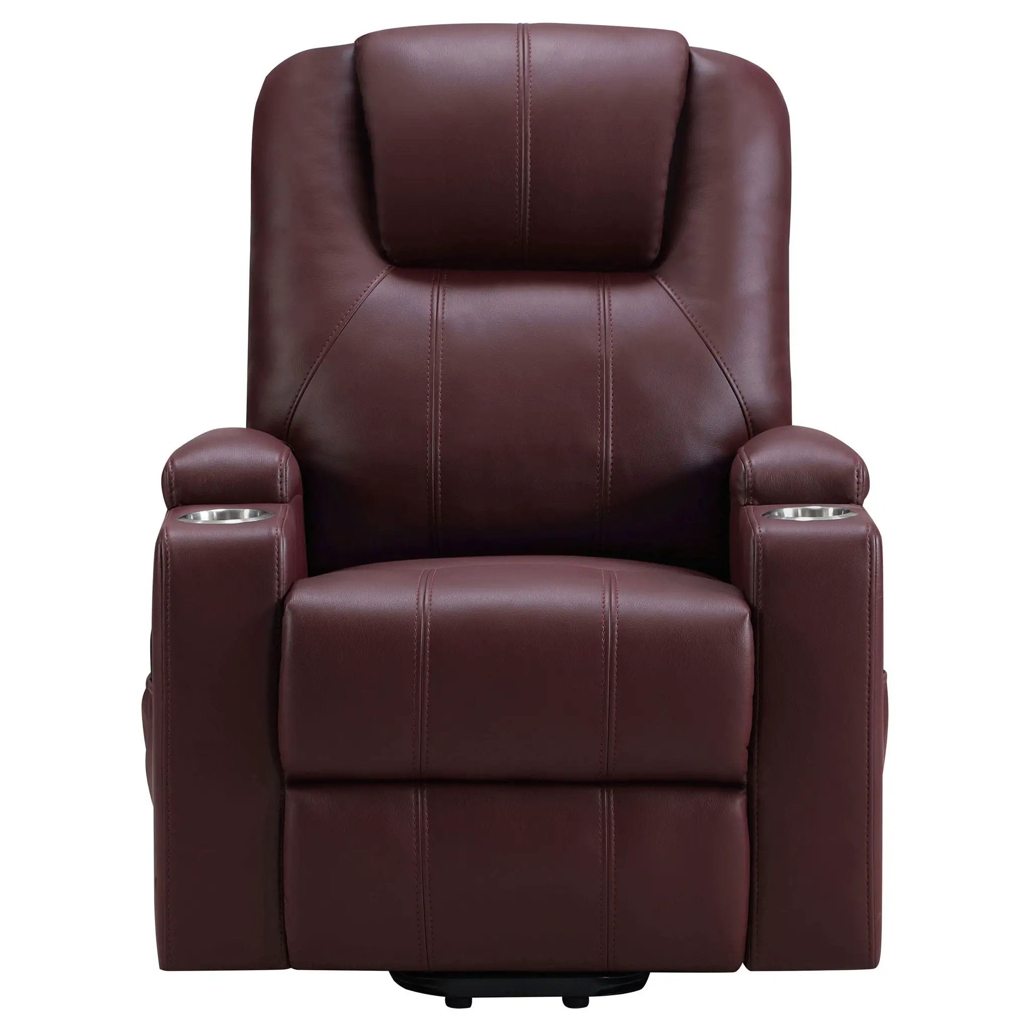 Macklin - Power Lift Massage Recliner With Heat And Dual Cupholders by HouseOfZazla
