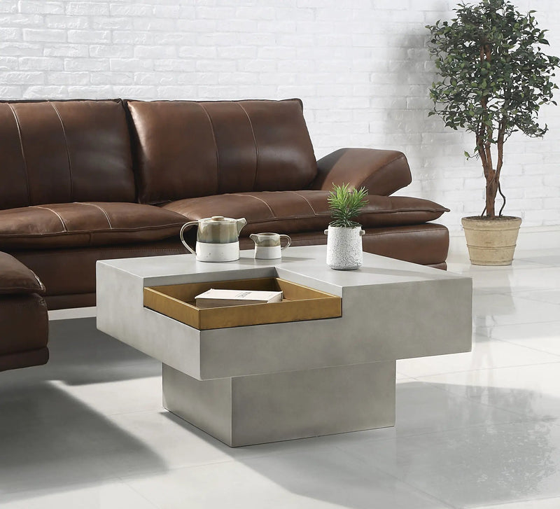 Kailano - Weathered Table - Gray by Unique Piece Furniture