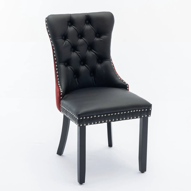 Nikki - Modern Upholstered Dining Chair (Set of 2) by HouseOfZazla