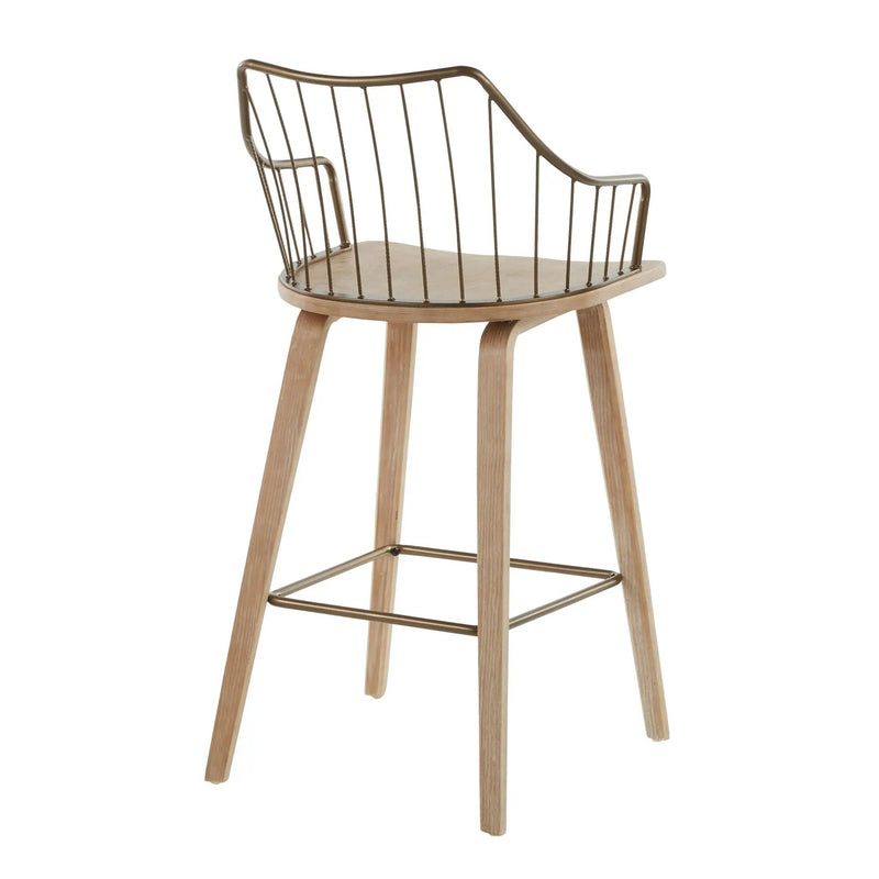 Winston - Farmhouse Counter Stool by HouseOfZazla