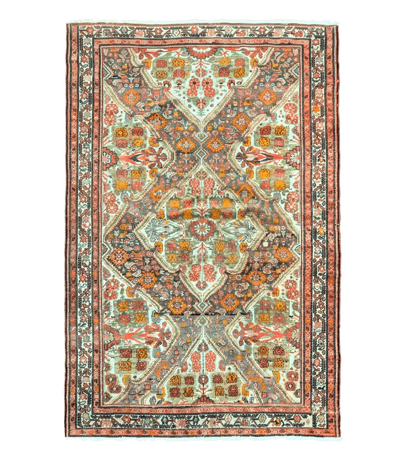 Wonderful Antique Persian Malayer Rug 4x6, Wool Hand Knotted Authentic Oriental Carpet, Very Fine by Jewel Rugs