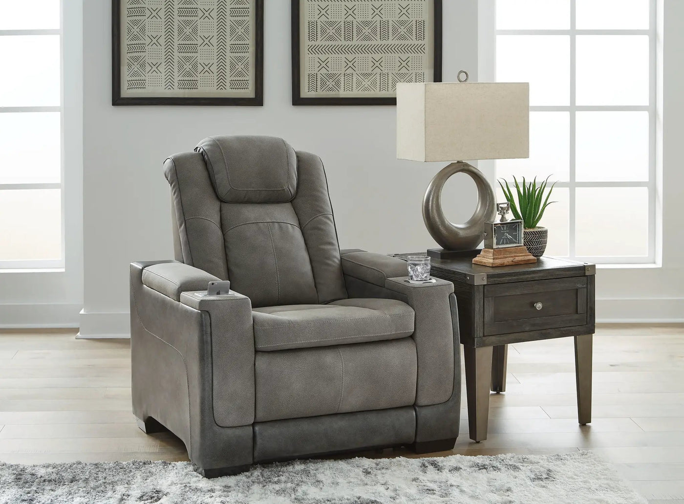 Next-Gen Durapella - Pwr Recliner/Adj Headrest by Unique Piece Furniture