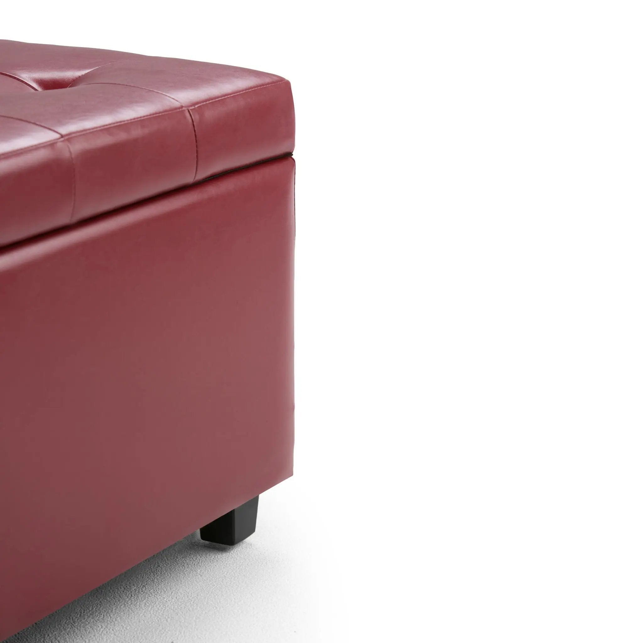 Cosmopolitan - Upholstered Storage Ottoman by Unique Piece Furniture