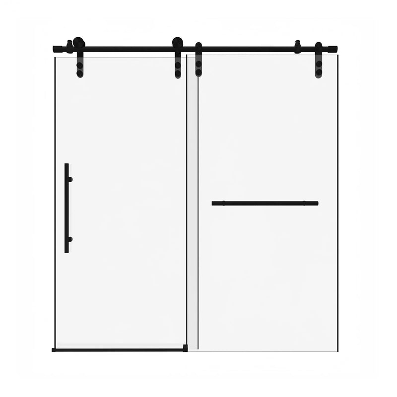 Frameless Sliding Bathtub Door With Frame by HouseOfZazla