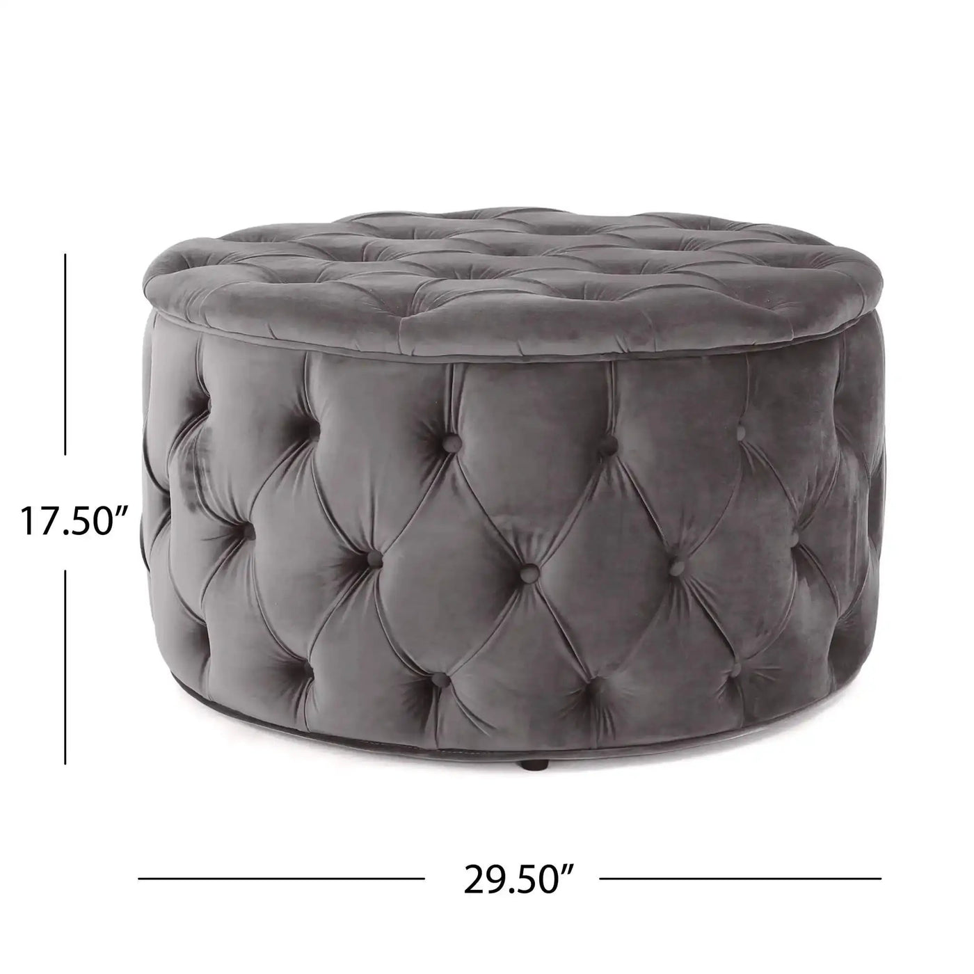 Modern Glam Ottoman Velvet by HouseOfZazla