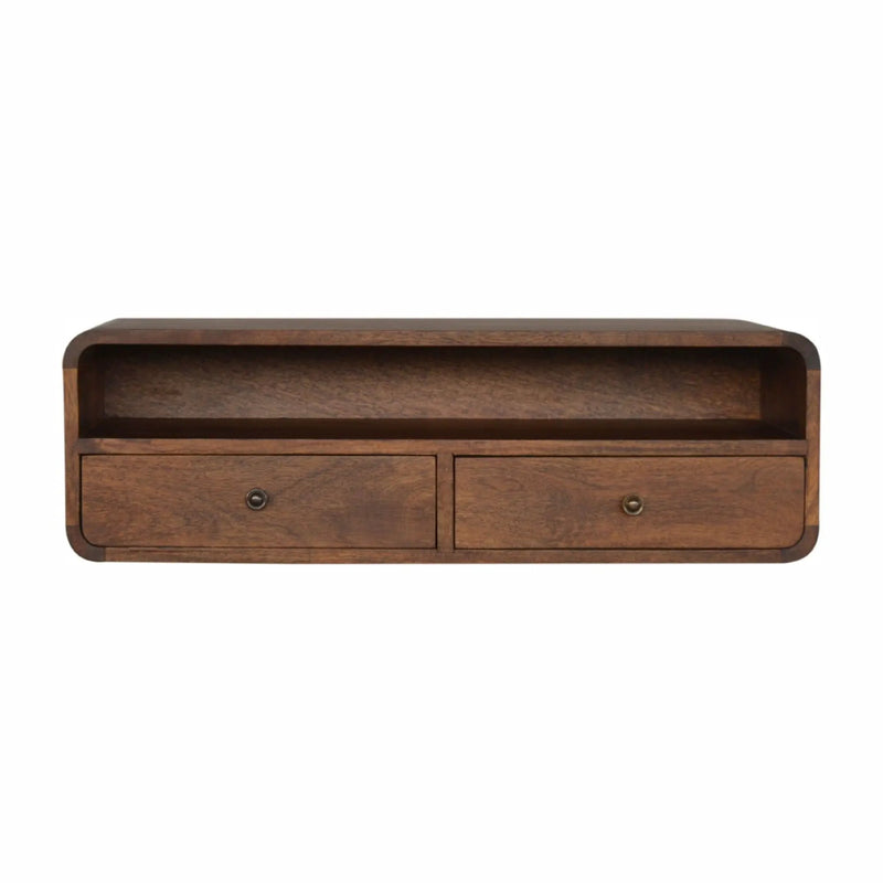Floating Open Console - Chestnut by Unique Piece Furniture