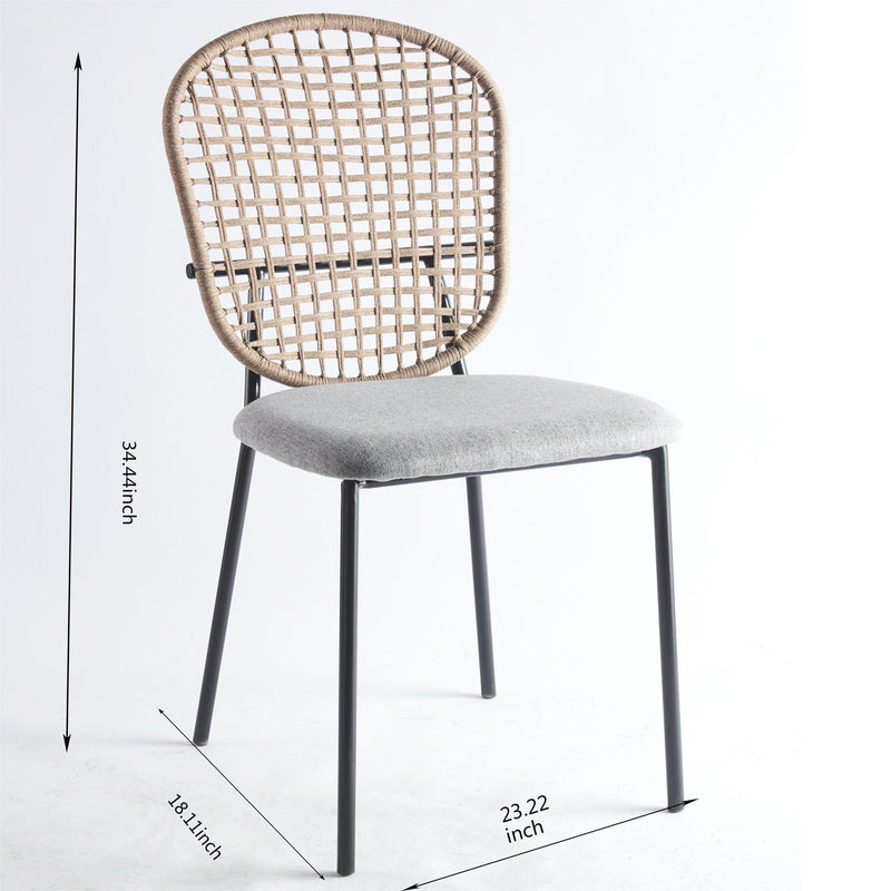 Sennit Chair, Dining Chair, Coffee Chair by HouseOfZazla