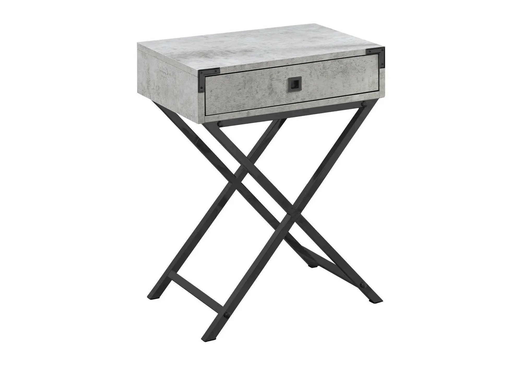 Accent Side Table, Storage Drawer, Stylish Design Contemporary & Modern by Unique Piece Furniture