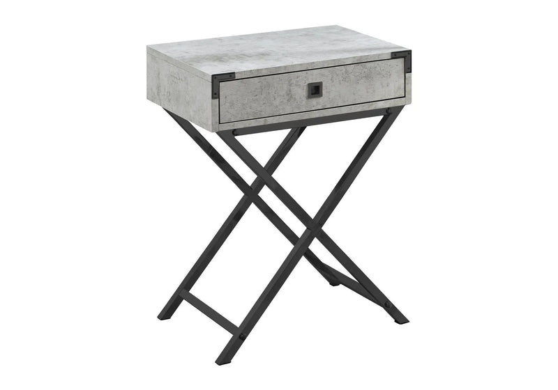 Accent Side Table, Storage Drawer, Stylish Design Contemporary & Modern by Unique Piece Furniture