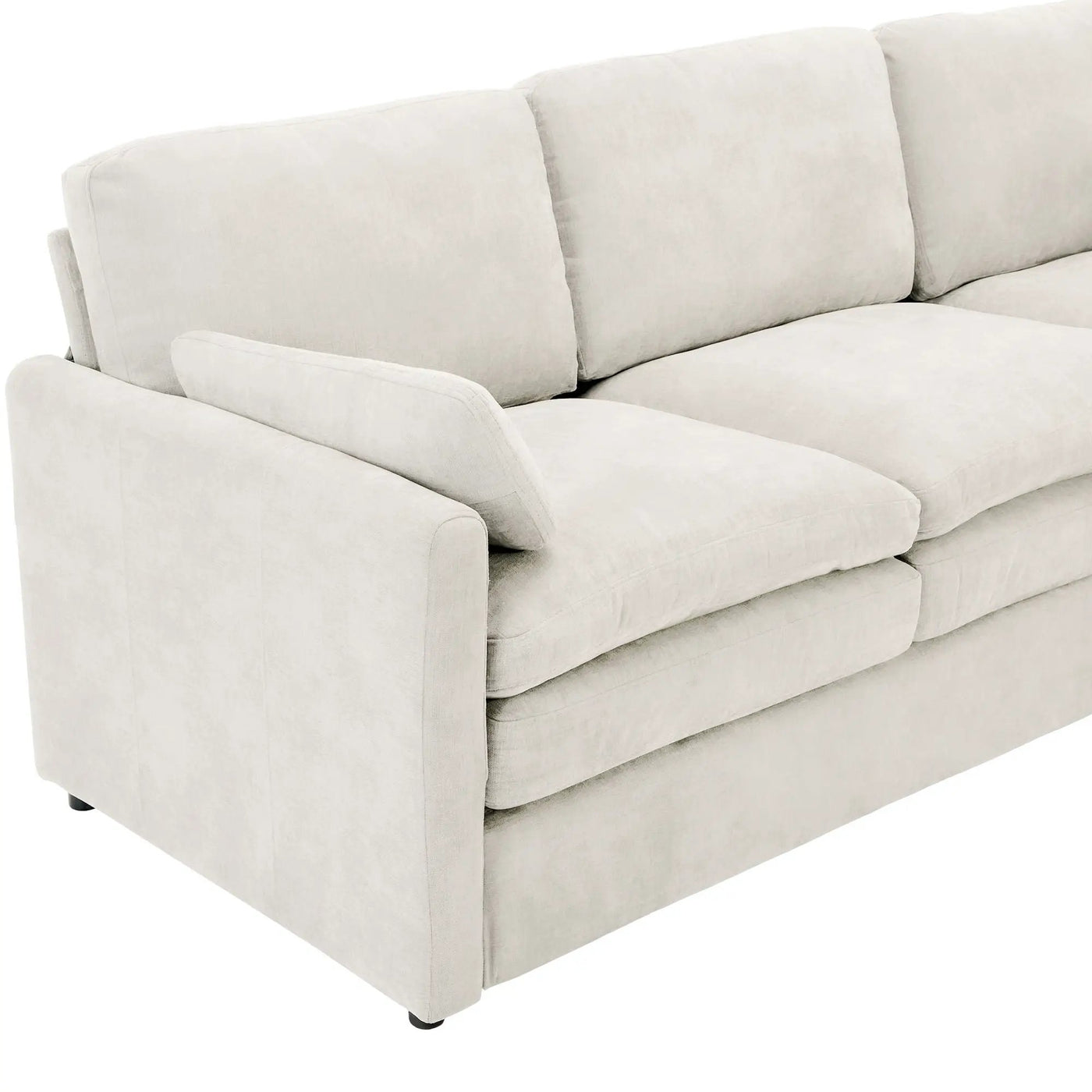 Cozy Upholstered Cushion Armchair For Living Room by HouseOfZazla