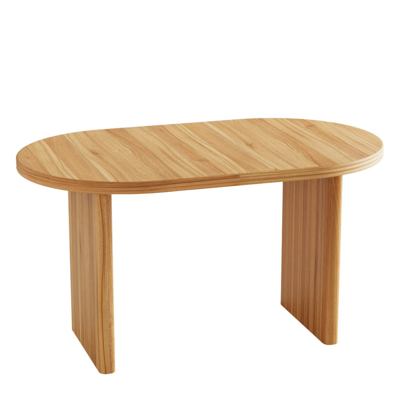 Modern Extendable Dining Table with Removable Extension Leaves by HouseOfZazla