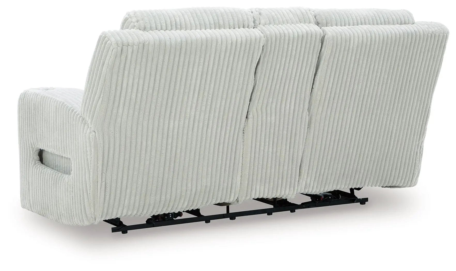 Forest Lake - Power Reclining Loveseat With Console / Adj Headrest by Unique Piece Furniture