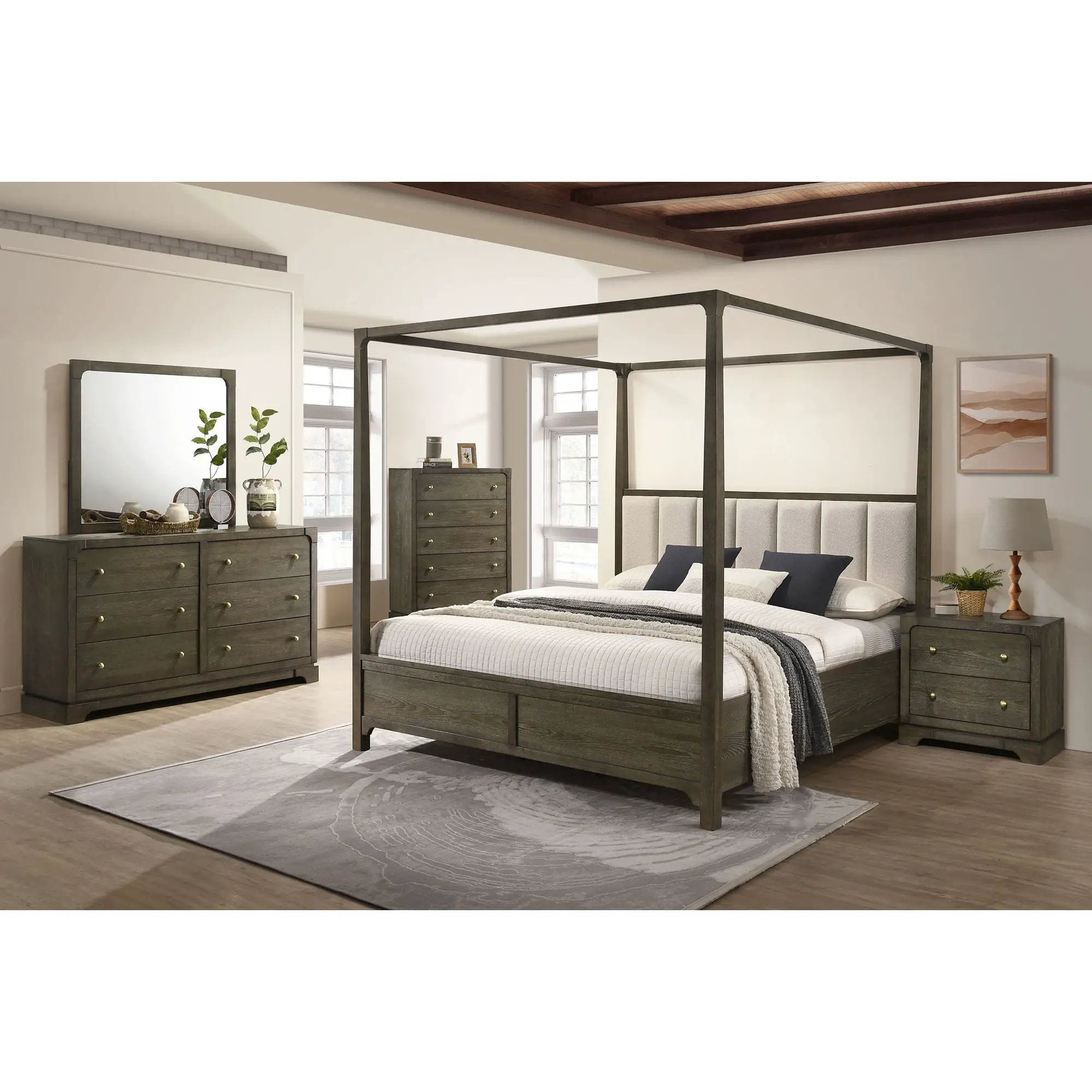 Harbington - 5 Drawer Chest - Chocolate