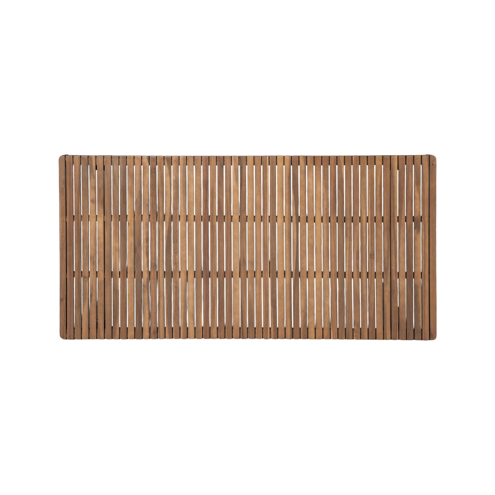 7-Piece Outdoor Patio Dining Set, 69" Acacia Wood Rectangular Table & 6 Chairs by HouseOfZazla