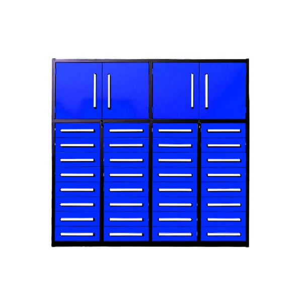 7ft Garage Storage Cabinet (32 Drawers & 2 Cabinets)