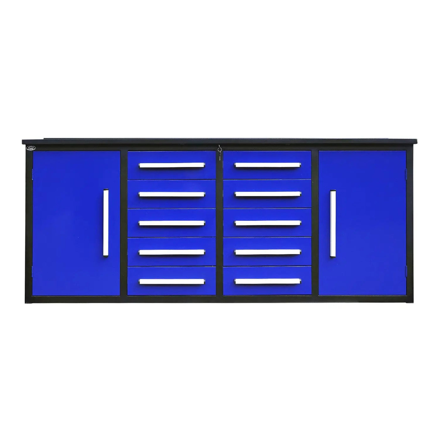 7ft Heavy Duty Workbench with 10 Drawers & 2 Cabinets by Chery Industrial