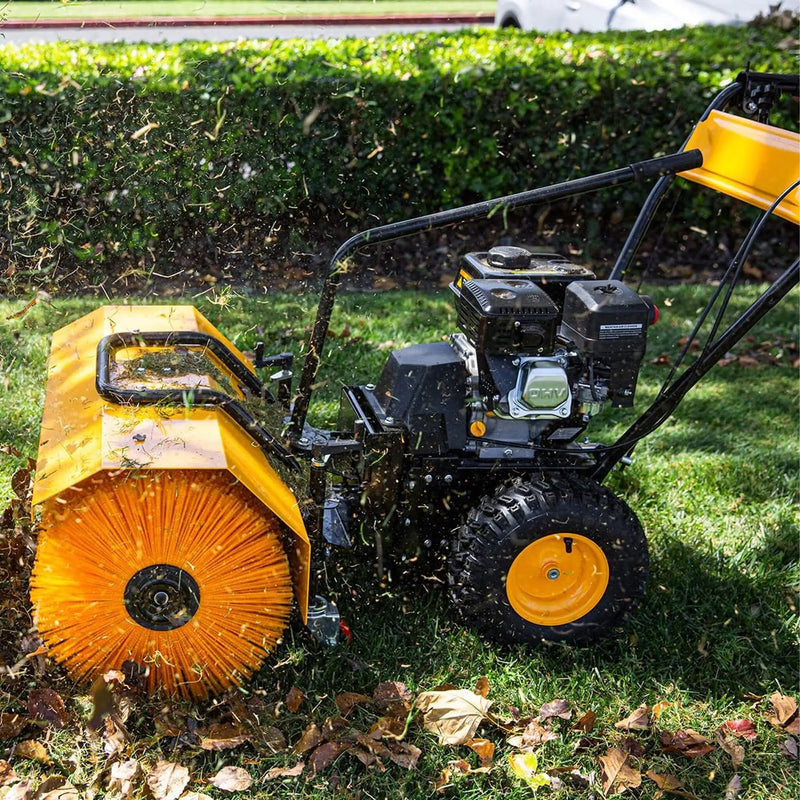 Heavy-Duty 7HP 31-Inch Commercial Walk-Behind Gas-Powered Sweeper (SAK25489) by SAKSBY WHOLESALE