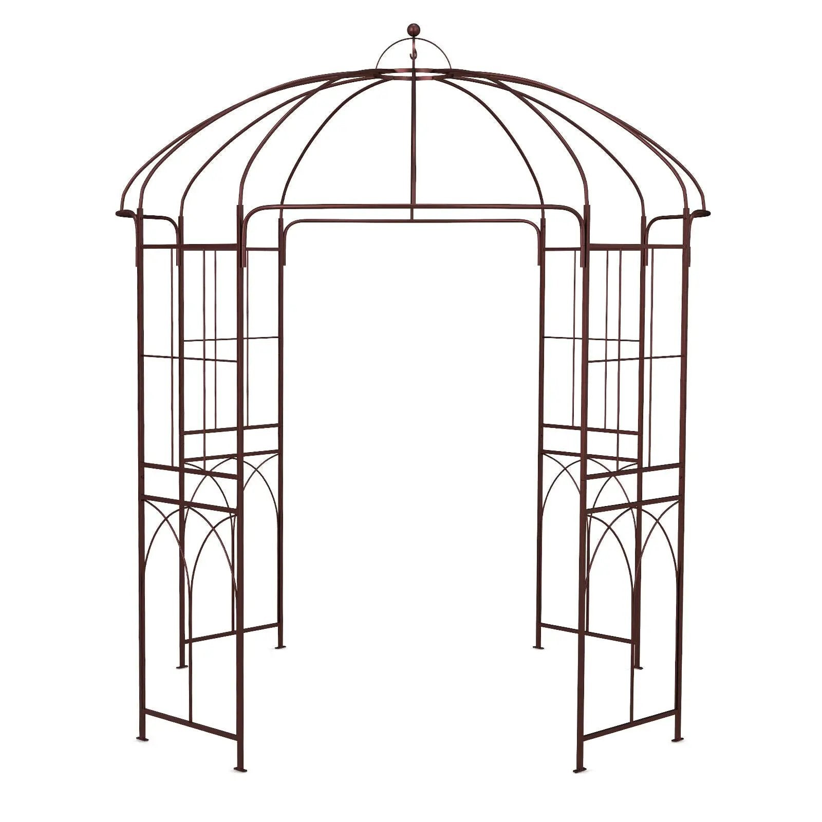 8.4 x 7 Feet Wide Birdcage Shape Garden Arbor by DirectDeals
