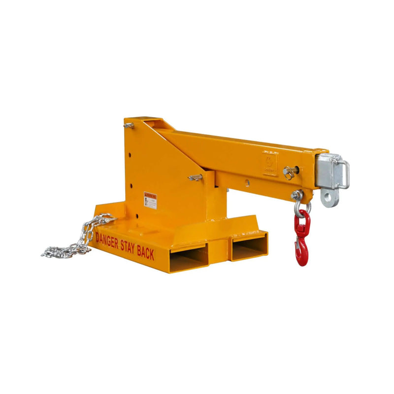 Heavy-Duty 80-Inch 2500KG Fork Mounted Telescopic Jib Boom Forklift Crane (SAK90437) by SAKSBY WHOLESALE