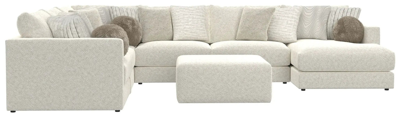 Ritzy - Modular Sofa And Included Cocktail Ottoman by Unique Piece Furniture