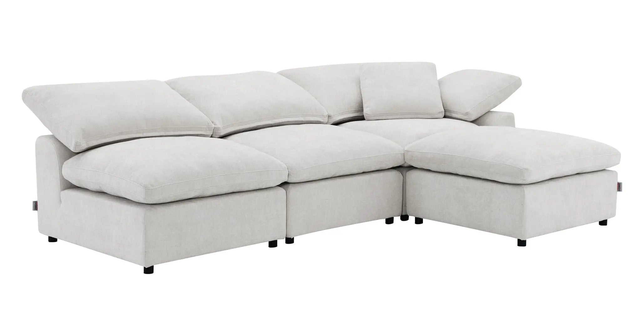 Naveen - Modular Sectional With Ottoman by Unique Piece Furniture