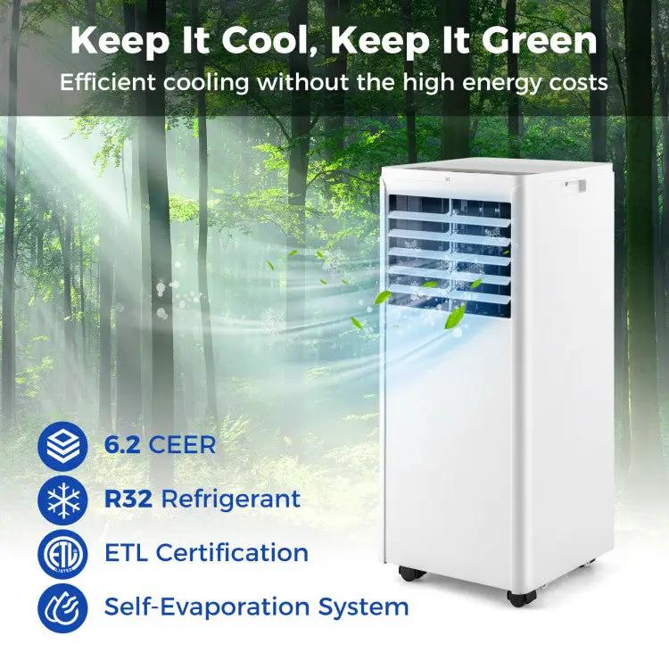 8000 BTU Portable Air Conditioner by DirectDeals