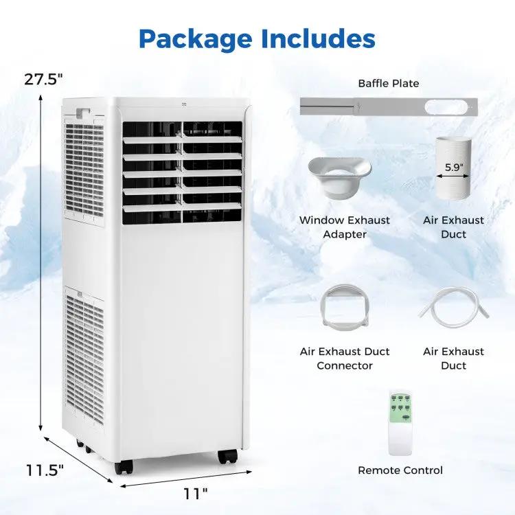 8000 BTU Portable Air Conditioner by DirectDeals