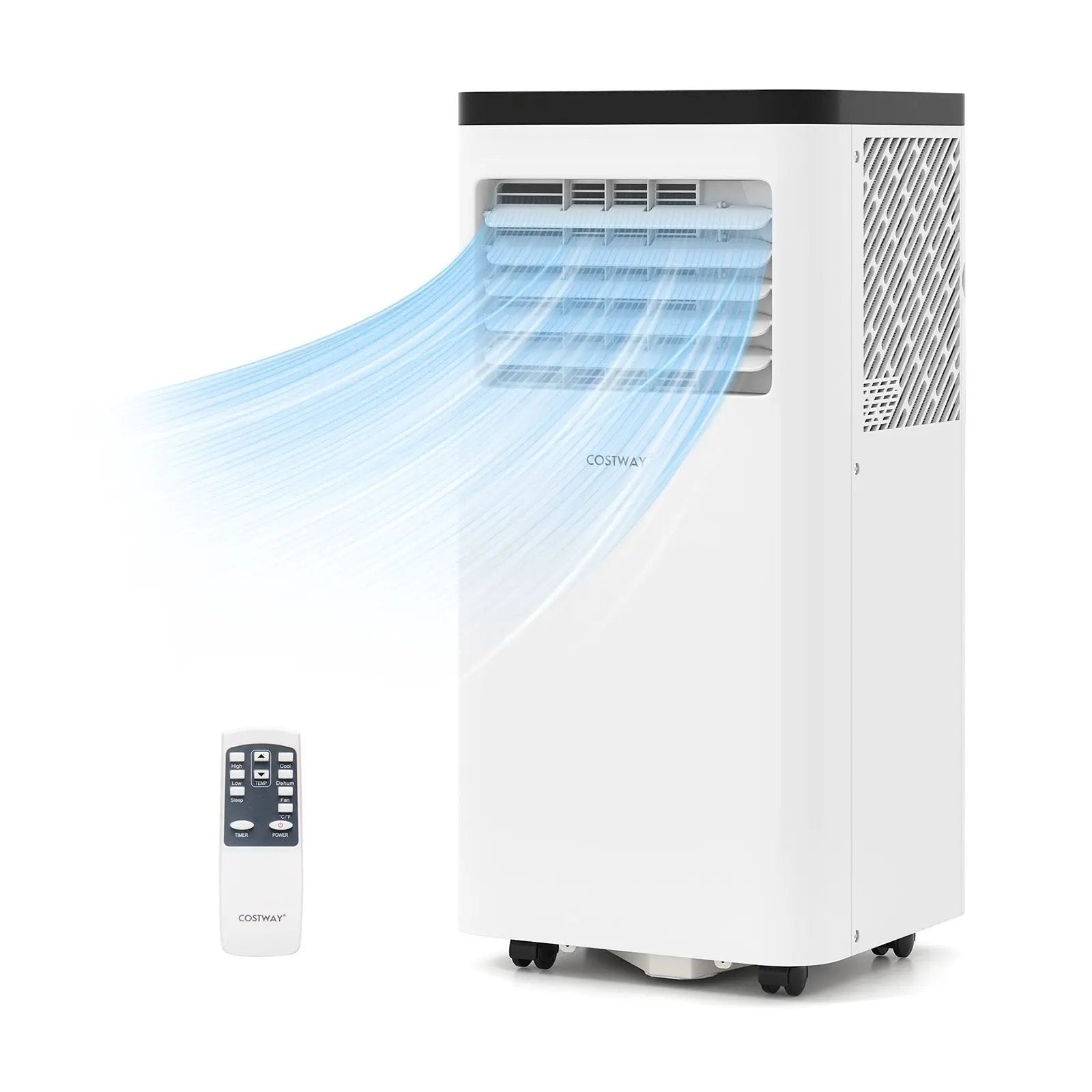8000 BTU Portable Air Conditioner with Dehumidifier & Remote by DirectDeals